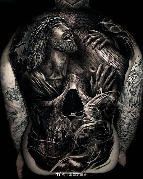 白起纹身图片,探寻历史名将的神秘印记